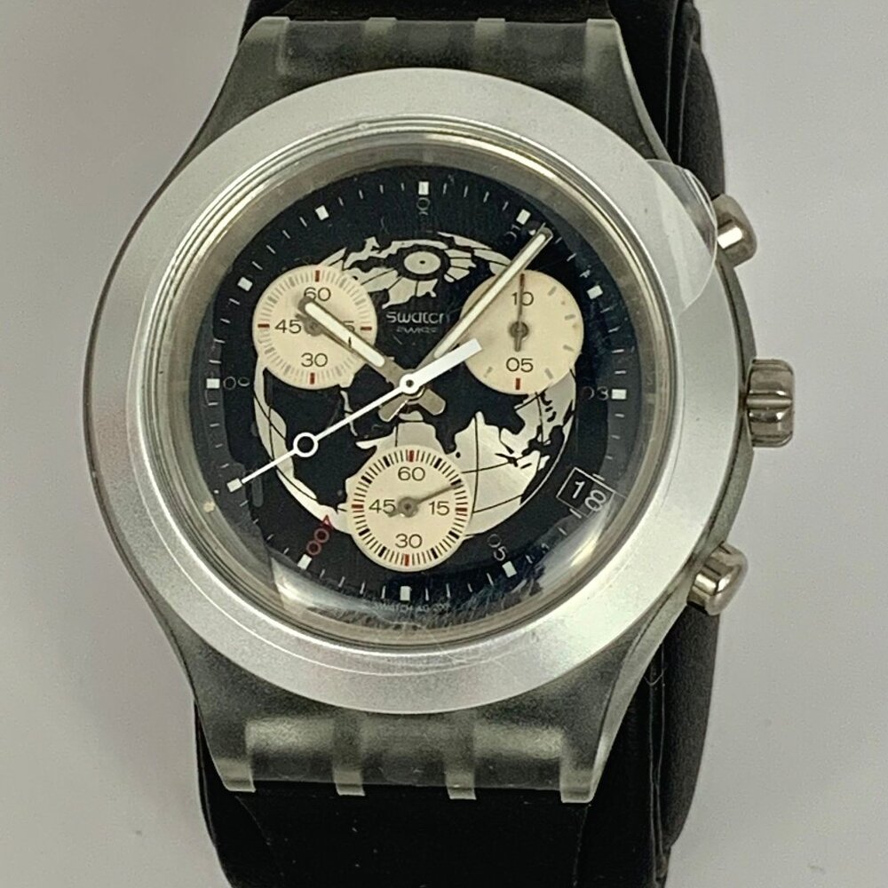 Designer Vintage Swatch 40th Anniversary Special 007 "The World Is Not Enough"
